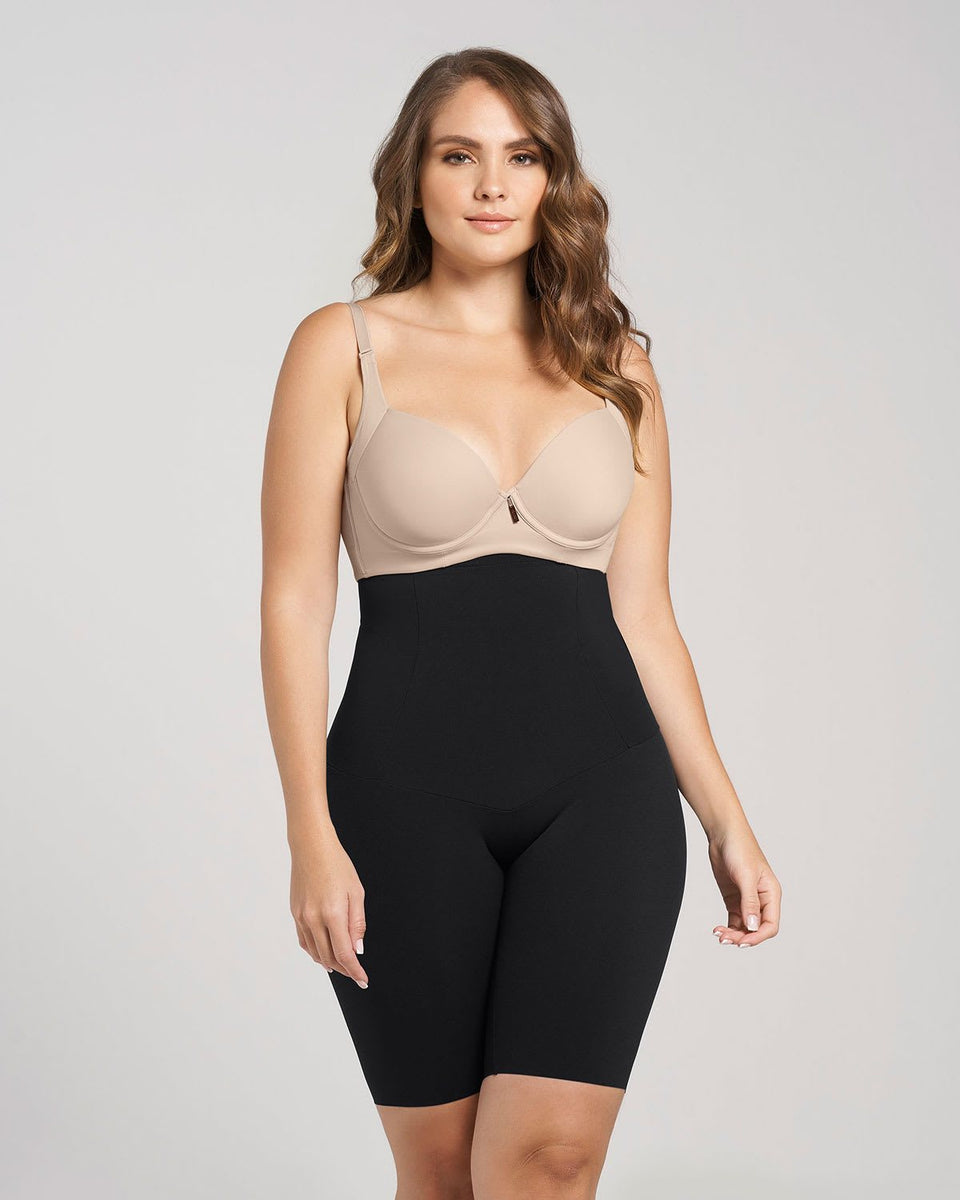 Panty faja de talle alto con control fuerte en abdomen y cintura