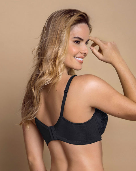 Brasier de alto cubrimiento en encaje