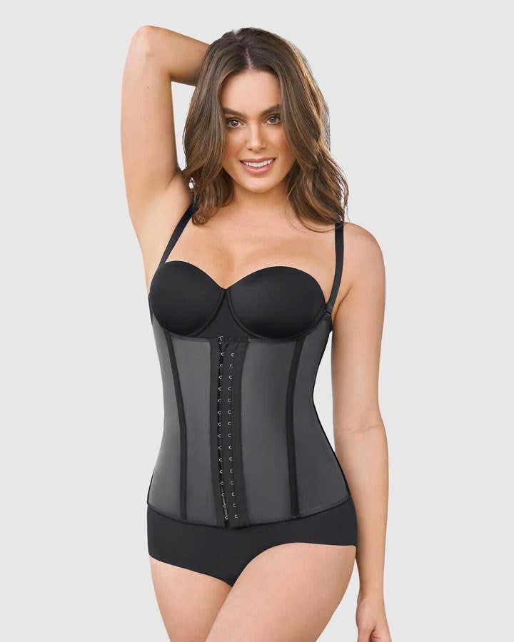 Faja chaleco busto libre de control extrafuerte