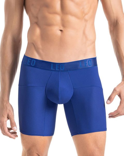 Bóxer medio de tela texturizada y secado rápido