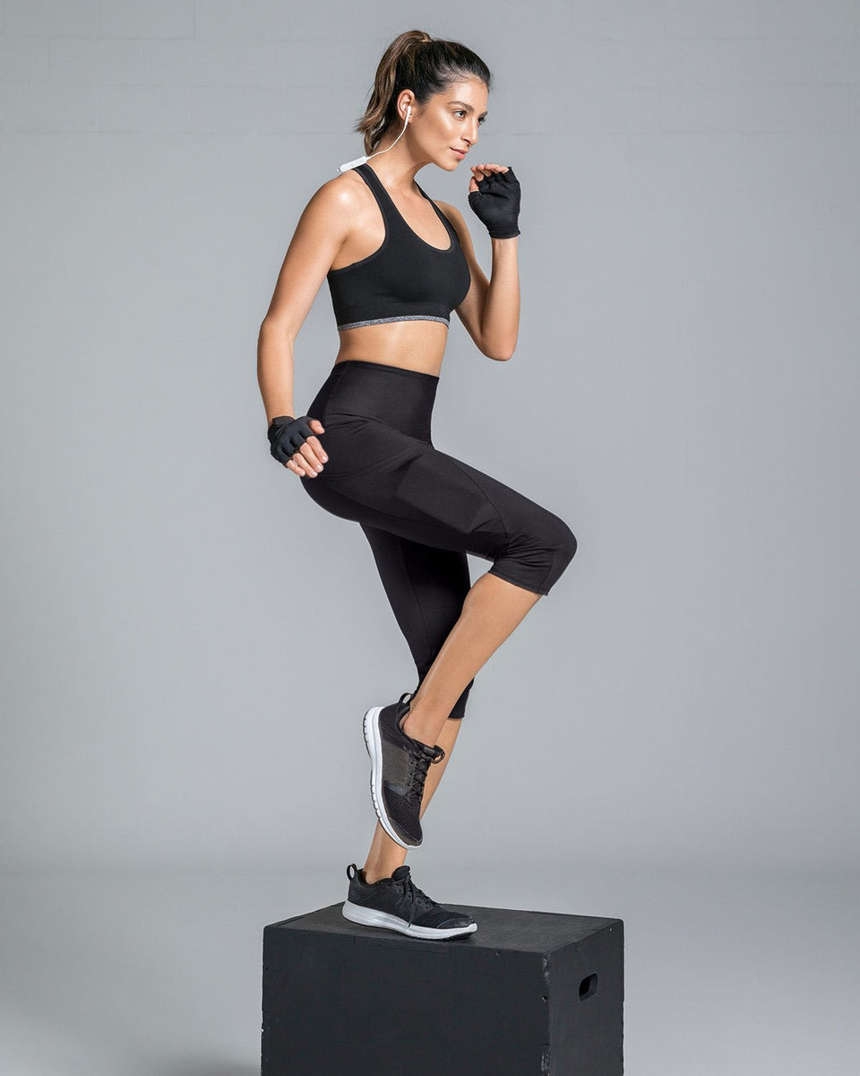 Capri control para abdomen y piernas más estilizados con bolsillo lateral